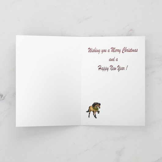 Carte Nouvelle Noël (Intérieur)