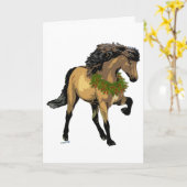 Carte Nouvelle Noël (Fleur jaune)