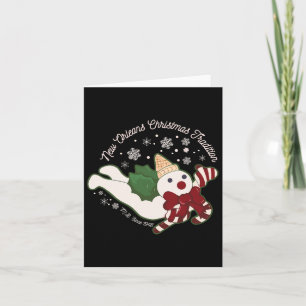 Carte Nouvelle-Orléans M. Bingle Tradition de Noël Snowm