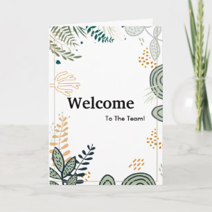 Carte Nouvelle Parties scintillant Gold d'accueil des em