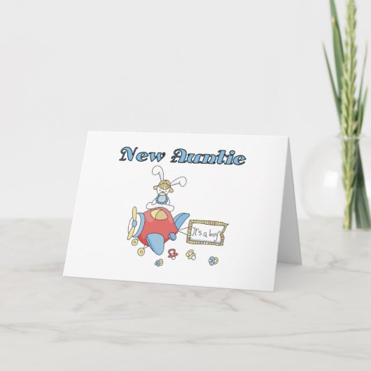 Carte Nouvelle tante de bébé (Devant)