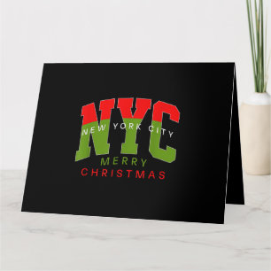 Carte Nouvelle Ville de York Nouveau-Mexique Joyeux Noël