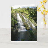 Carte Nouvelle-Zélande par nature (Fleur jaune)