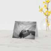 Carte Nouvelles félicitations pour bébé (Fleur jaune)