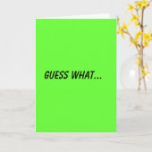 Carte nouvelles informations parent. (Fleur jaune)