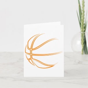 Carte Novelté de basket-ball - Joueur de basket-ball
