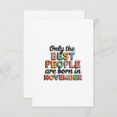 Carte November pride (Devant / Derrière)