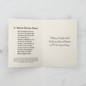 Carte Novena catholique St Andrew de Noël d'avènement (Intérieur)