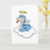 Carte Nuage de serpent ange (Fleur jaune)