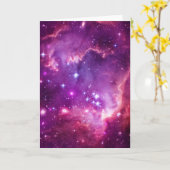Carte Nuage Magellanique Pourpre (Fleur jaune)