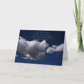 Carte "Nuages #30" / "Amour éternel" (Devant)