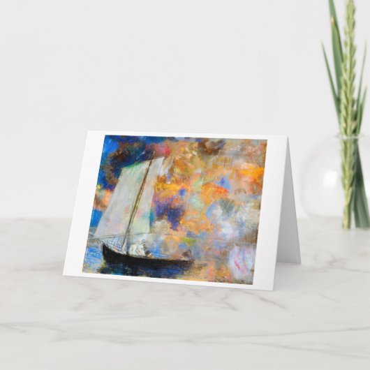 Carte Nuages de fleurs, Redon (Devant)