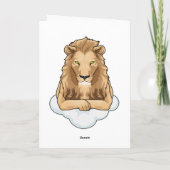 Carte Nuages de Lion (Dos)
