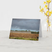 Carte Nuages de tempête (Fleur jaune)