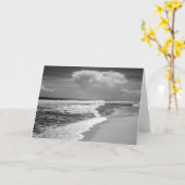 Carte nuages et mer (Fleur jaune)