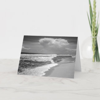 Carte nuages et mer