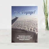 Carte Nuages fluides Voyage Bon Voyage (Devant)