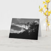 Carte Nuages foncés (Fleur jaune)