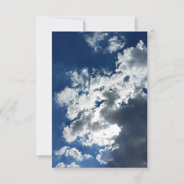 Carte Nuages uniquement (Devant)