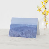 Carte Nuances de bleu (Fleur jaune)