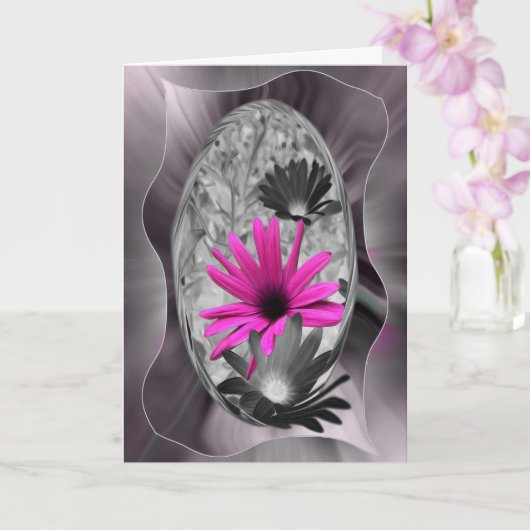 Carte Nuances de pourpre (Orchidée)