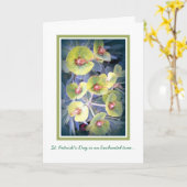 Carte Nuances de vert (Fleur jaune)