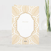 Carte Nuestra Boda GOLD 4age Mariage espagnol INVITE (Dos)