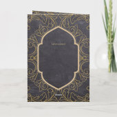 Carte Nuestra Boda GOLD 4age Mariage espagnol INVITE (Dos)