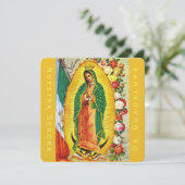 Carte Nuestra Señora de Guadalupe (Debout devant)