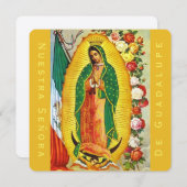 Carte Nuestra Señora de Guadalupe (Devant / Derrière)