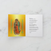 Carte Nuestra Señora de Guadalupe (Intérieur)