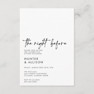 Carte Nuit Avant Boîtier