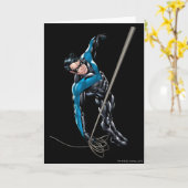 Carte Nuit avec corde (Fleur jaune)