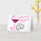 Carte Nuit de Bunco (Fleur jaune)
