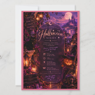 Carte Nuit de Glamour Halloween