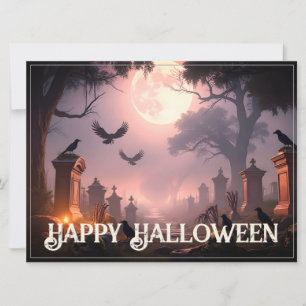 Carte Nuit des Ombres – Un Sortilège d'Halloween se Réve