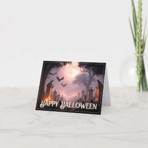 Carte Nuit des Ombres – Un Sortilège d'Halloween se Réve