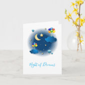 Carte Nuit des rêves (Fleur jaune)