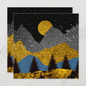 Carte Nuit dorée (Devant / Derrière)