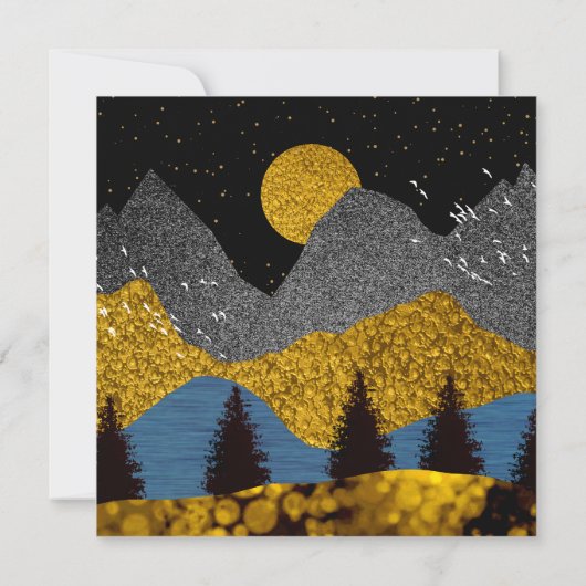 Carte Nuit dorée (Dos)