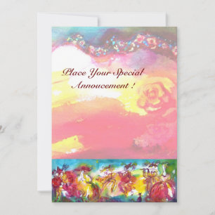 Carte NUIT DU CARNAVAL, Masque Mardi Gras, Danse, Musiqu