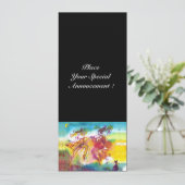 Carte NUIT DU CARNAVAL, Masque Mardi Gras, Danse, Musiqu (Debout devant)