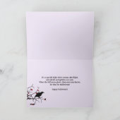 Carte Nuit du Corbeau d'Halloween (Intérieur)