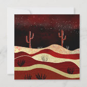 Carte Nuit du désert (Dos)