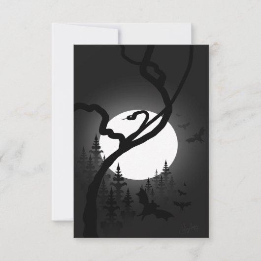 Carte Nuit enchantée (Devant)