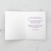 Carte Nuit étoile mignonne Alien espace Noël (Intérieur)