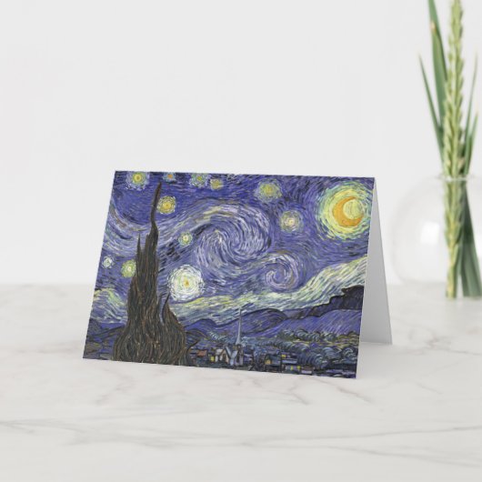 Carte Nuit étoilée (Devant)