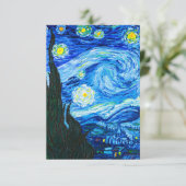 Carte Nuit étoilée de Van Gogh (Debout devant)