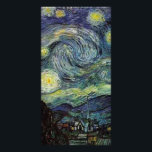 Carte Nuit étoilée par Vincent van Gogh.<br><div class="desc">Célèbre art Starry Night par Vincent van Gogh. Impressionnisme,  peinture à l'huile de paysage.</div>