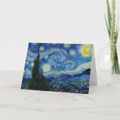 Carte Nuit étoilée | Vincent van Gogh (Devant)